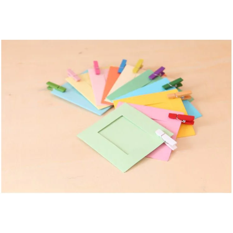 10Pcs Different Colorful Film Decor Frames Borders for Fuji Instax Mini 25 8 90 50s 7s Films