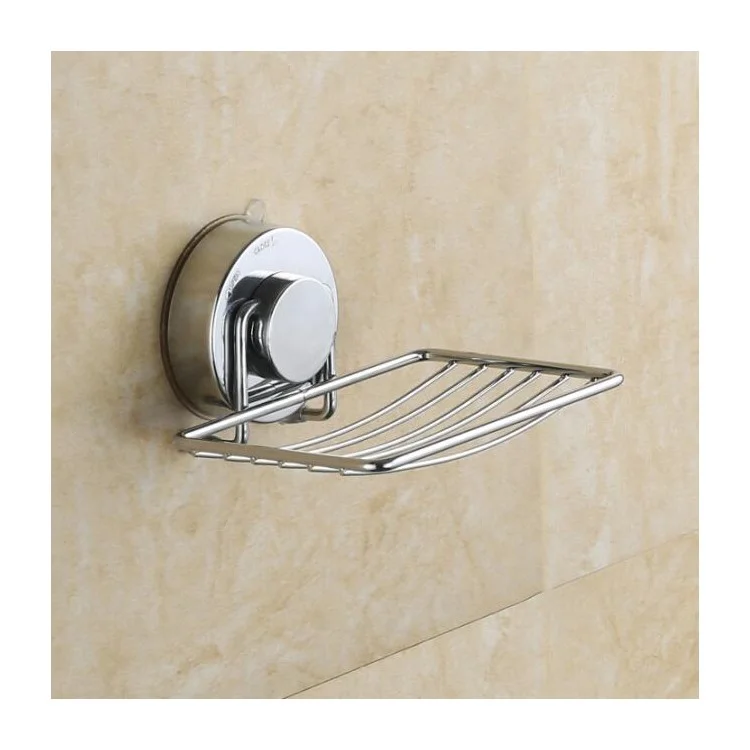 Suction Cup Soap Holder Bracket for Kitchen Bathroom