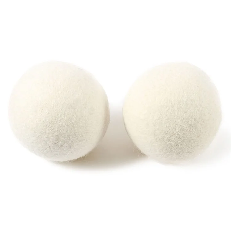 5Pcs Natural Wool Laundry Drying Balls (70mm)