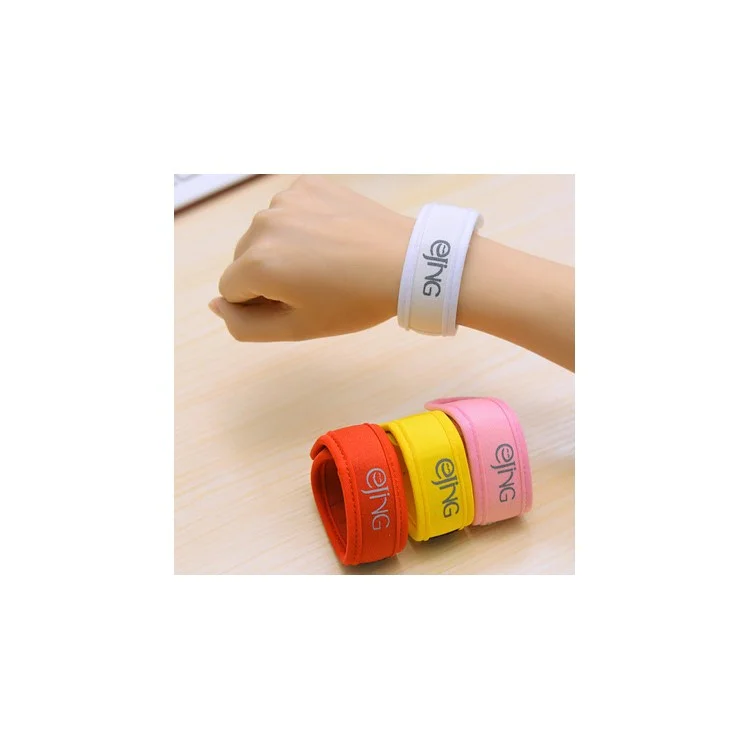 Natural Mosquito Repellent Bracelet + 2 Free Natural Plant Refills - Pink
