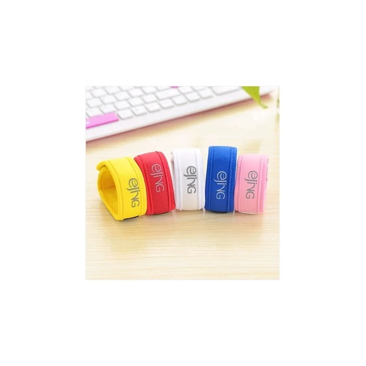 Natural Mosquito Repellent Bracelet + 2 Free Natural Plant Refills - Pink