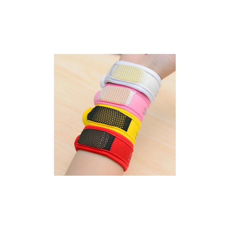 Natural Mosquito Repellent Bracelet + 2 Free Natural Plant Refills - Pink