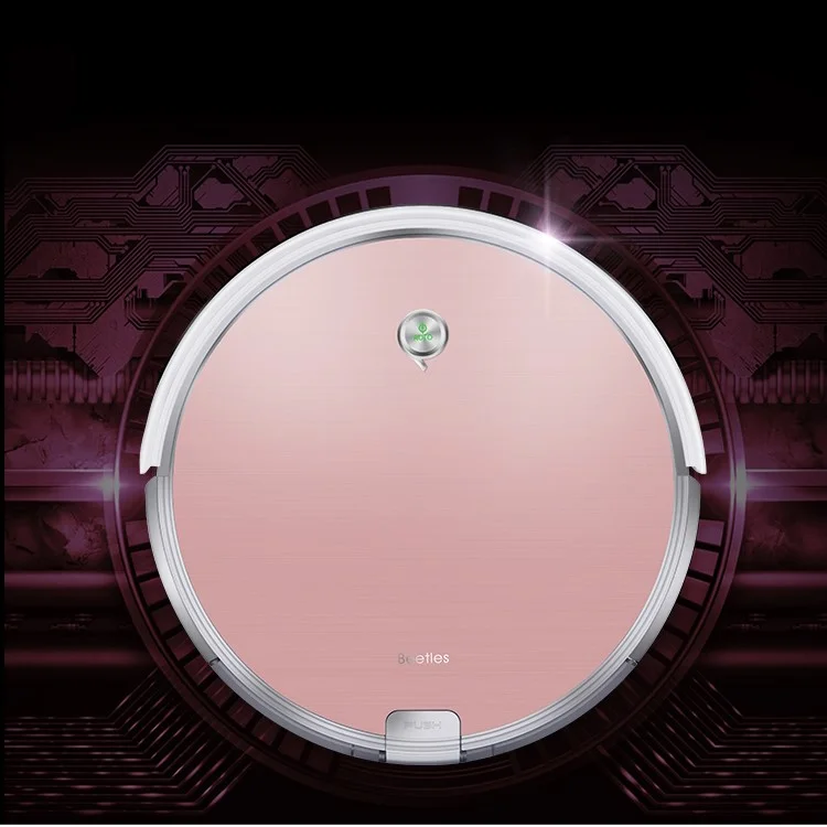 ILIFE X620 Smart Warpuum Cleaner Auto Floor Barrying And Tlopping Robot 2600mAh - Color de Oro Rosa / Enchufe de la ue