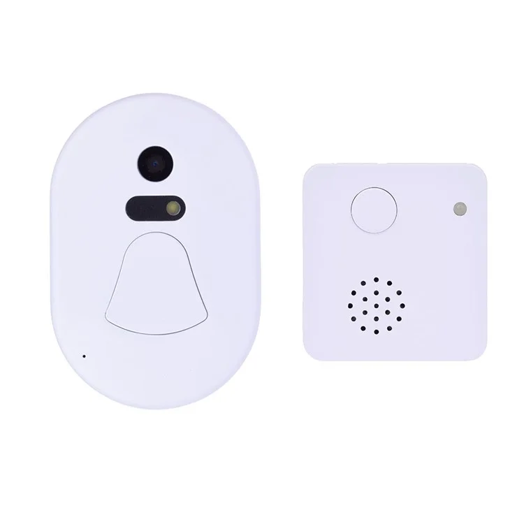 Smart Doorbell Wireless WiFi Ring Camera Smartphone Control Door Bell - US Plug