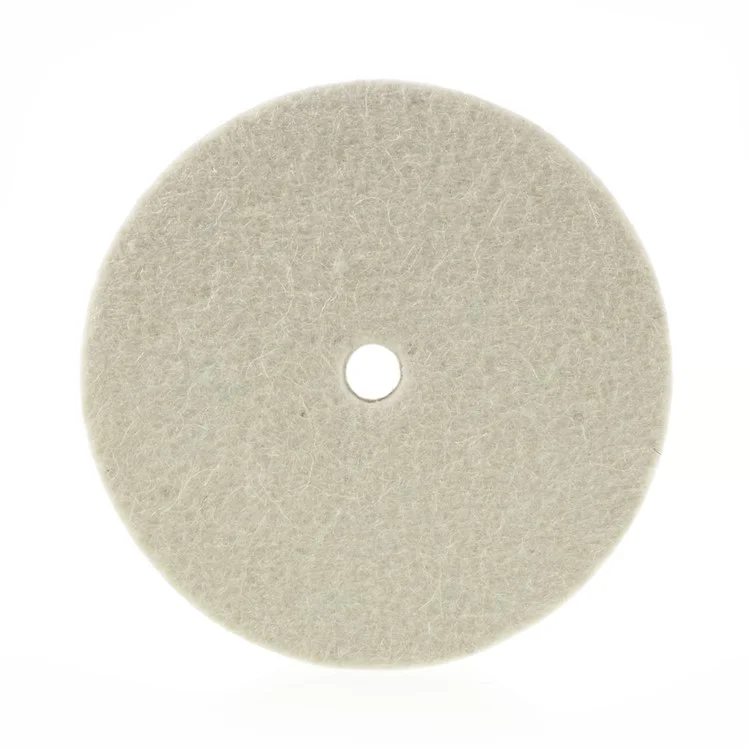 100mm/4-inch Compressed Pure Wool Polish Buff Wheel