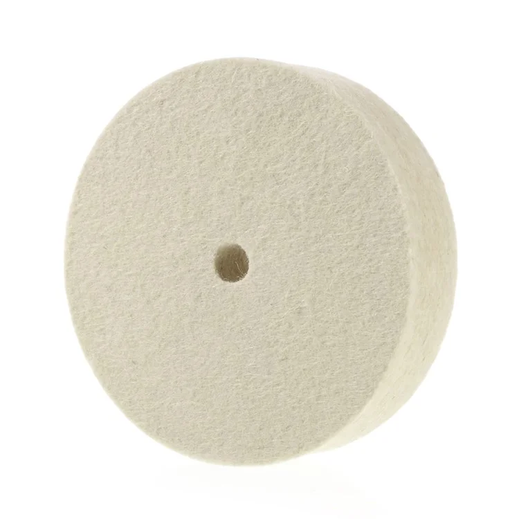 200mm/8-inch Compressed Pure Wool Polish Buff Wheel