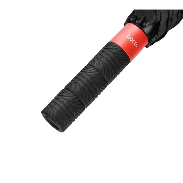 HOCO Hopeng Straight Golf Umbrella 210T 8 Ribs Windproof Golf Umbrella - Black