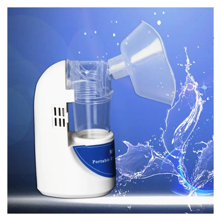 Portable Ultrasonic Nebulizer Handheld Personal Cool Mist Inhaler for Kids and Adults - EU Plug