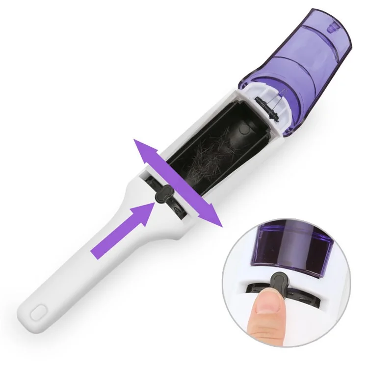 BUBM Electrostatic Static Clothing Dust Pets Hair Cleaner Remover Brush Suction Sweeper