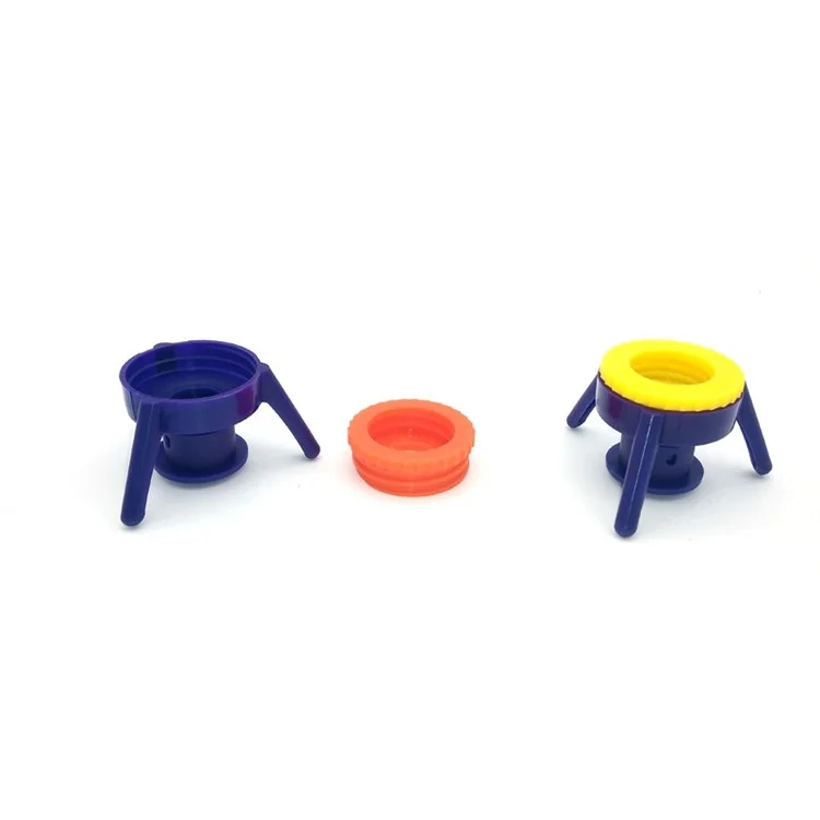 6Pcs/Set Inverted Shower Gel Shampoo Leakproof Bottle Caps Soap Dispenser Kitchen Tools Set