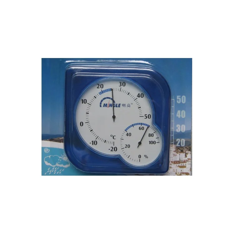 Indoor Wall-Mount Mechanical Thermometer & Hygrometer