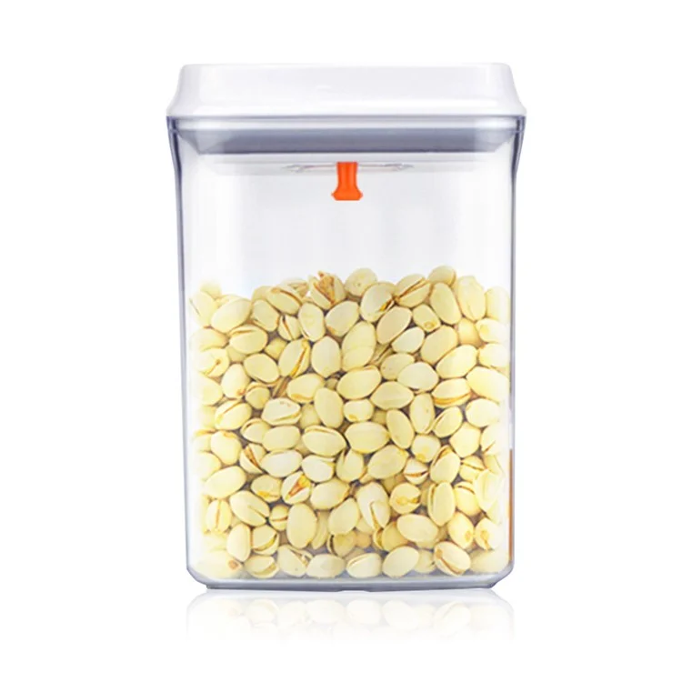 2300ML Multi-functional Rectangle Sealed Food Storage Box with Press Button (AK-2300-BAC-C)