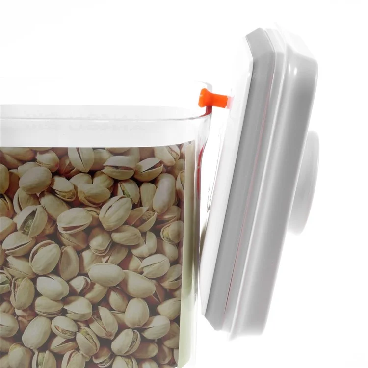 2300ML Multi-functional Rectangle Sealed Food Storage Box with Press Button (AK-2300-BAC-C)