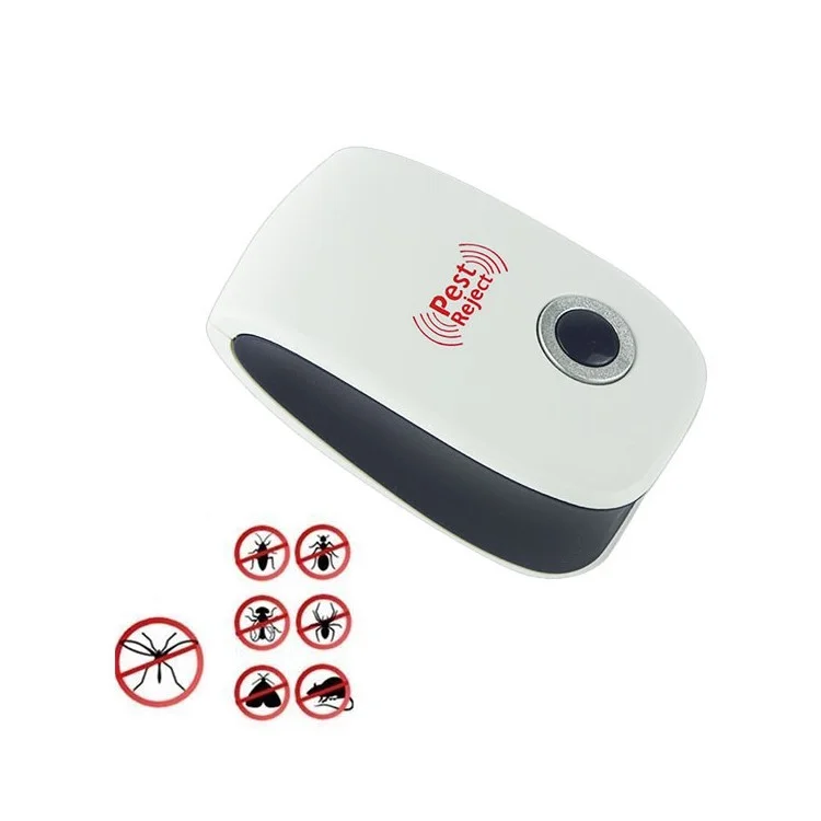 4Pcs Ultrasonic Pest Repeller Humane Mice Control Newest Electronic Insect Repellent - EU Plug