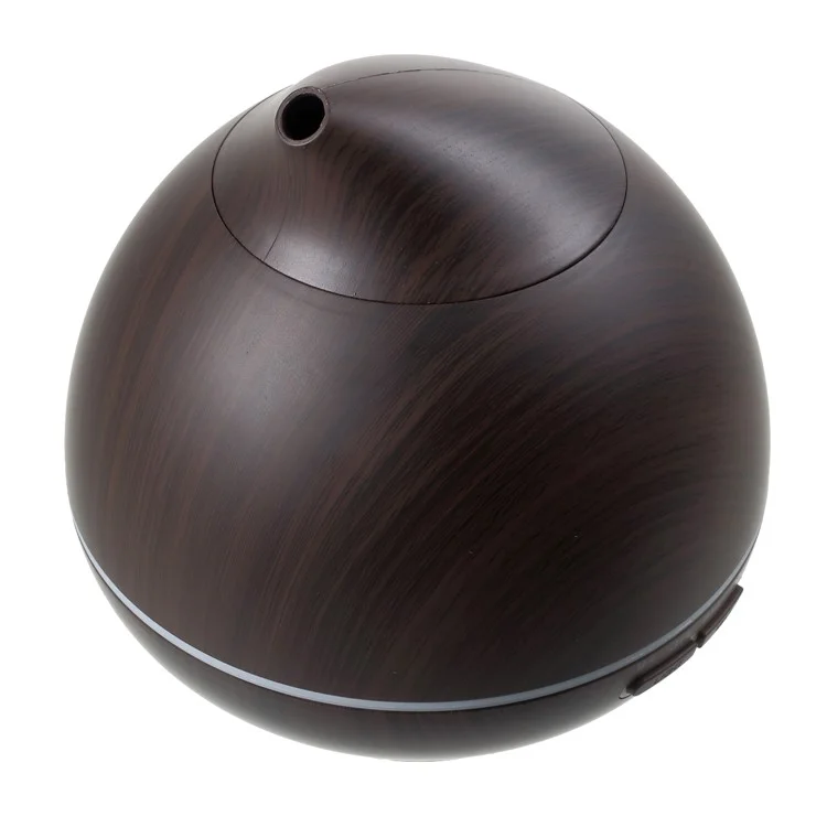 FD32 300ml Air Humidifier Essential Oil Lamp Aromatherapy Electric Aroma Diffuser - Coffee / EU Plug