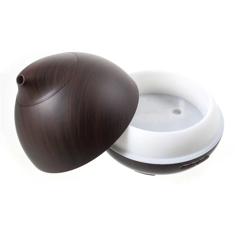 FD32 300ml Air Humidifier Essential Oil Lamp Aromatherapy Electric Aroma Diffuser - Coffee / EU Plug