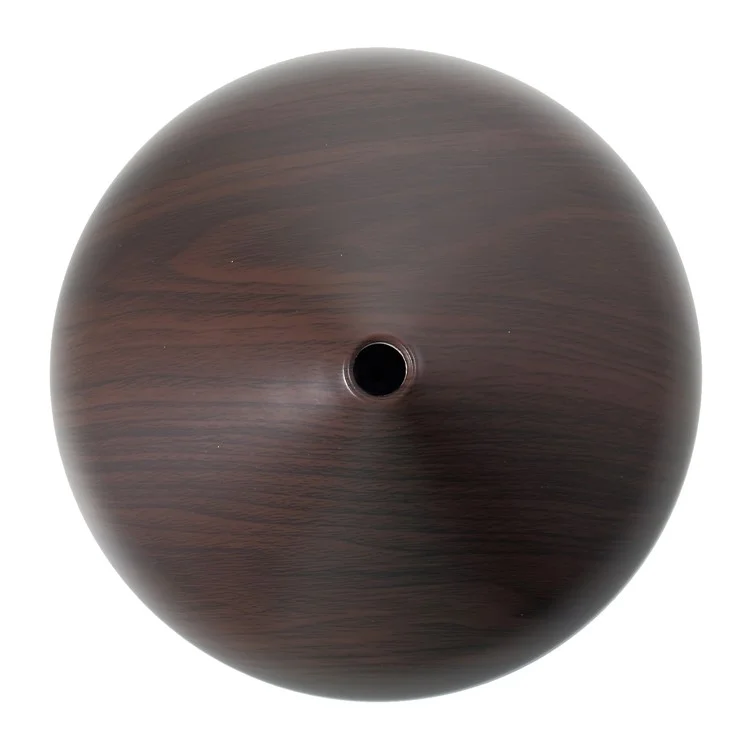 FD31 300ml Essential Oil Diffuser Wood Grain Ultrasonic Aroma Cool Mist Humidifier - Coffee / EU Plug