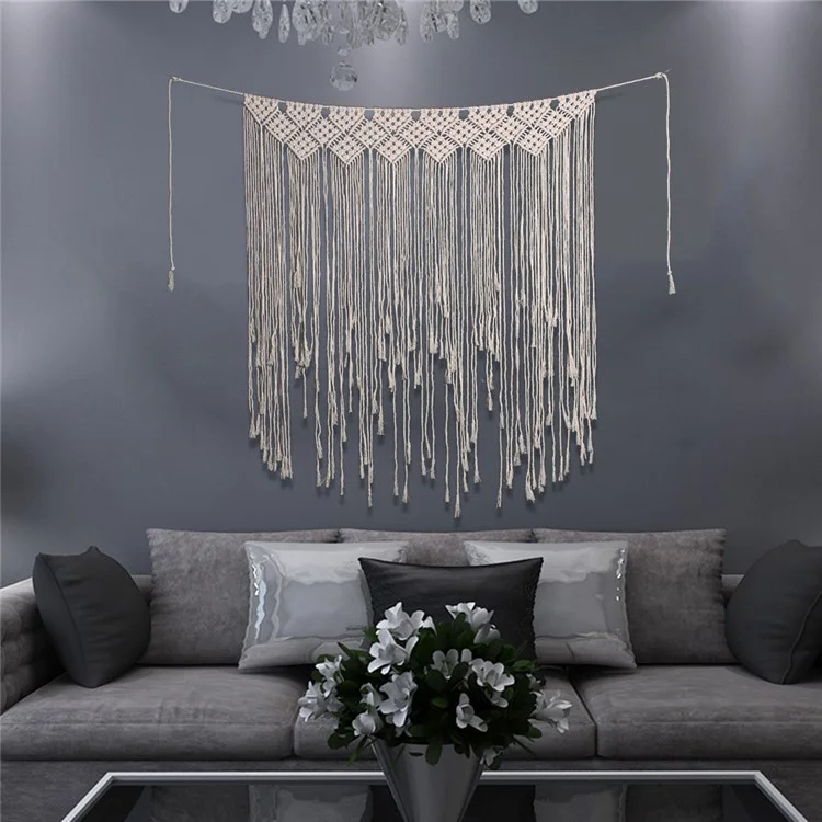 Tribal Wall Hanging Bohemian Garland Banner Backdrop Decor for Living Room Bedroom