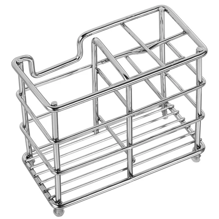 304 Stainless Steel Toothbrush Holder Toothpaste Razor Stand Bathroom Organizer