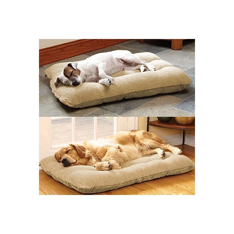 Soft Four Season Pet Bed Berber Fleece Warm Thermal Pet Cat Dog Mat (100*60cm)