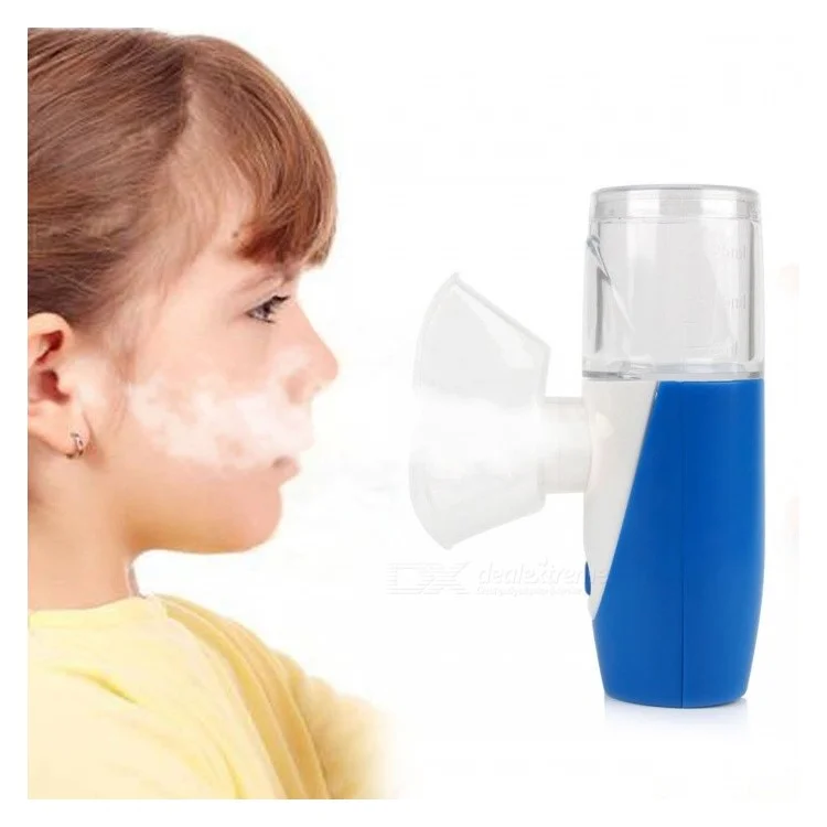 Portable Atomizer Inhaler USB Rechargeable Ultrasonic Nebulizer Humidifier