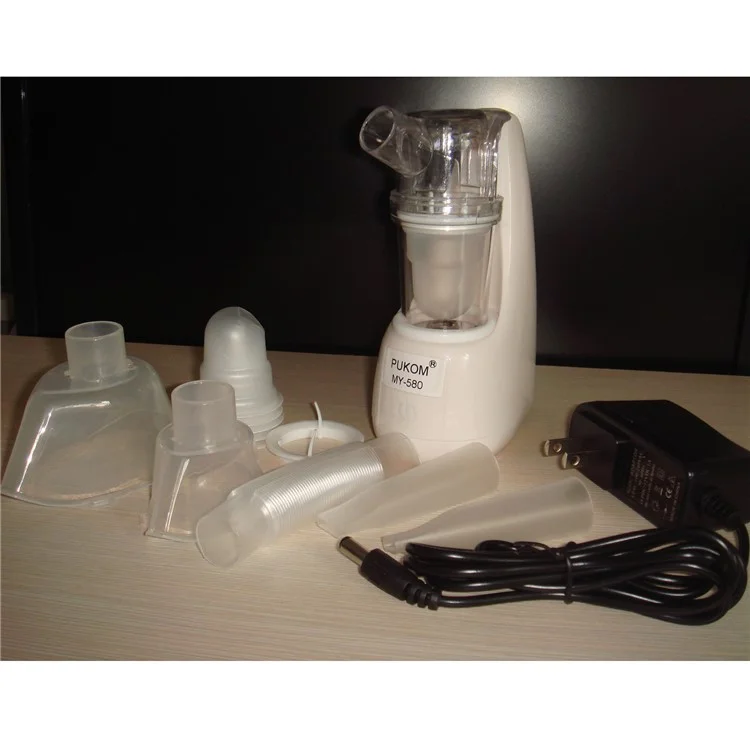 Universal Portable Touch Button Inhaler Asthma Ultrasonic Nebulizer Household Homecare Mini Nebulizer - US Plug