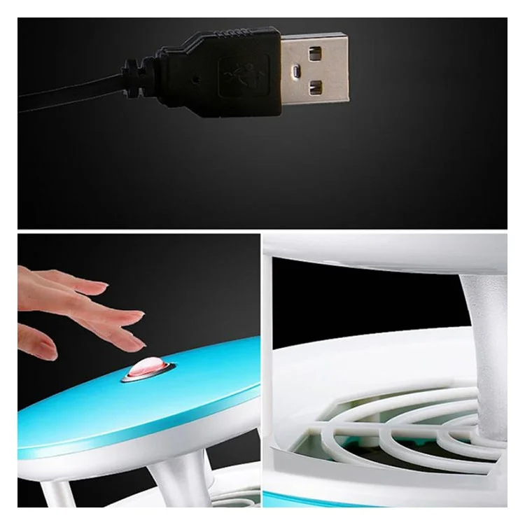 USB  Photocatalysis Electronic Mosquito Insect Trap Bug Repellent Killer Lamp