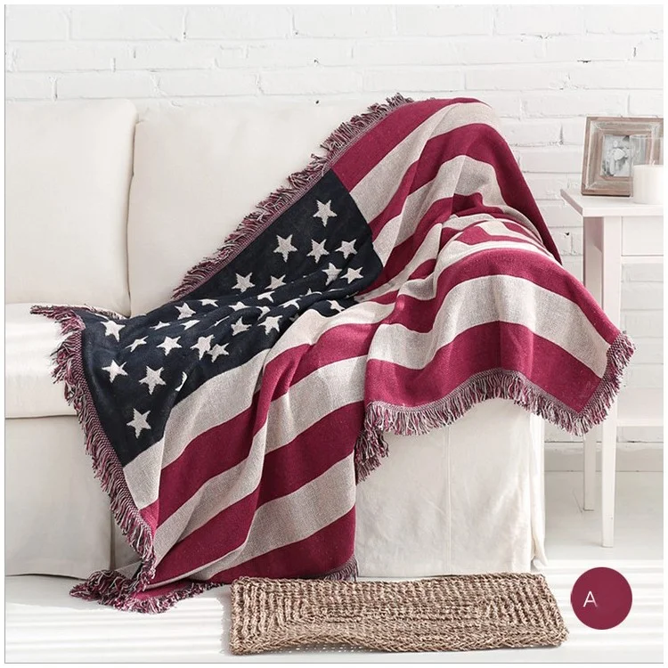 Sofa Backrest Towel Slipcover Warm Blanket 130 x 180cm - The Old Glory