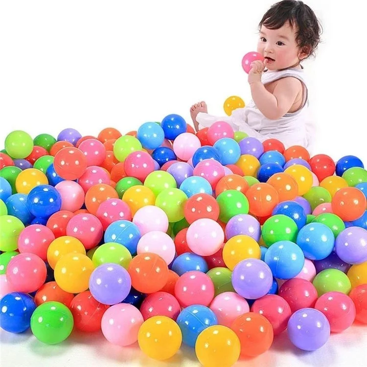 100Pcs/Set Colorful Baby Play Balls Soft Plastic Ocean Balls