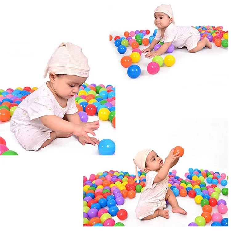 100Pcs/Set Colorful Baby Play Balls Soft Plastic Ocean Balls