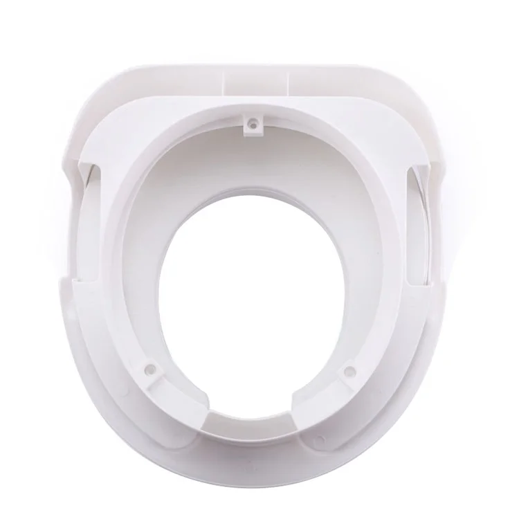 Portable Baby Toilet Seat Cushion Baby Potty Chair with Grab Handles - White