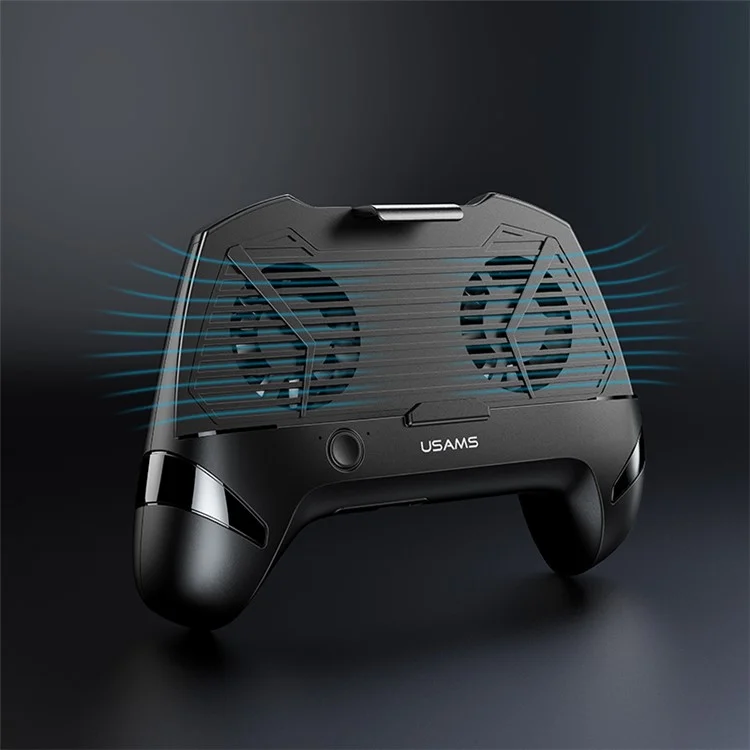 USAMS US-ZJ037 Multifunctional 1200mAh Power Bank Dual Fans Dissipate-heat Phone Game Joypad Controller