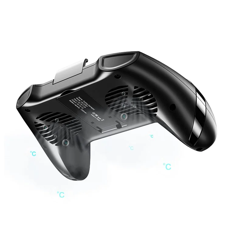 USAMS US-ZJ037 Multifunctional 1200mAh Power Bank Dual Fans Dissipate-heat Phone Game Joypad Controller
