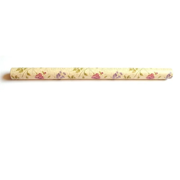 Drawer Liner Removable Self-adhensive Contact Paper Kitchen Oil Sticker Waterproof Cabinets Shelf Sticker - Elegant Purple Peony