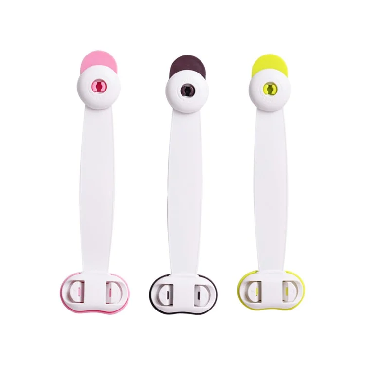 5Pcs/Set Drawer Door Cabinet Cupboard Child Safety Locks Security Protective Locks - Green