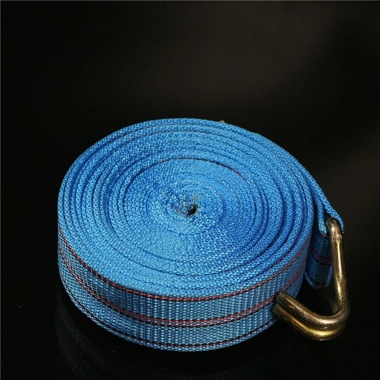 Durable Polyester Cargo Lash Luggage Tie Down Strap Belt with Metal Bundling Buckle