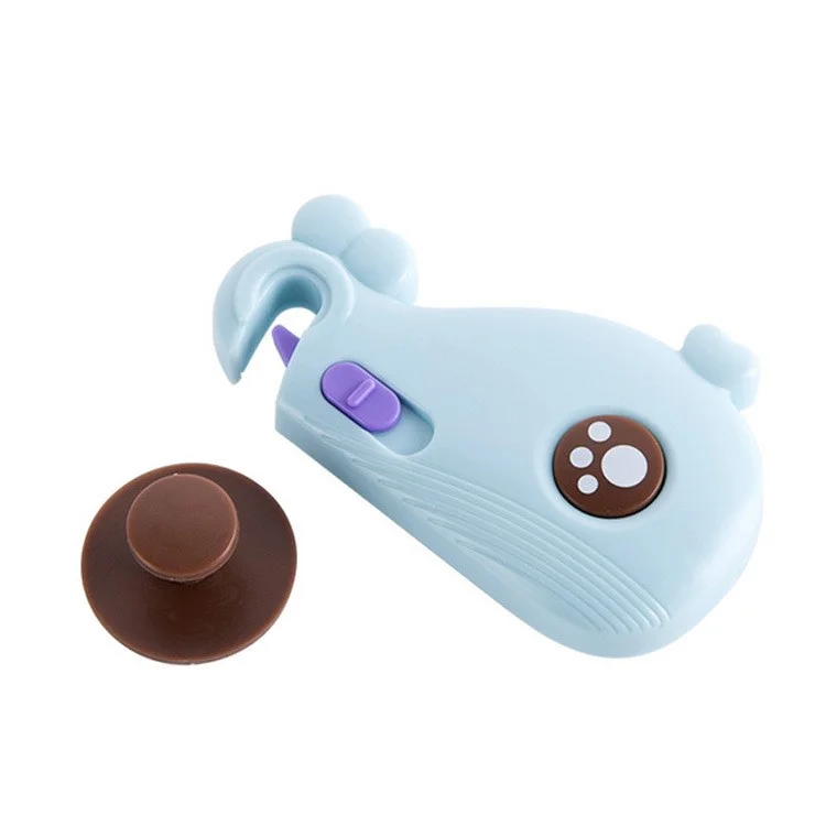 Cute Fish Shaped Multi-function Drawer Door Cabinet Cupboard Child Anti-pinch Safety Lock Security Protective Buckle - Blue