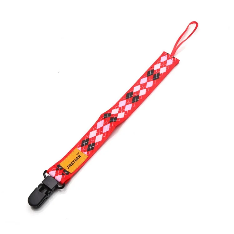 Baby Pacifier Clip Chain Baby Anti-lost Clip Holder Soother Nipple Strap Chain - Random
