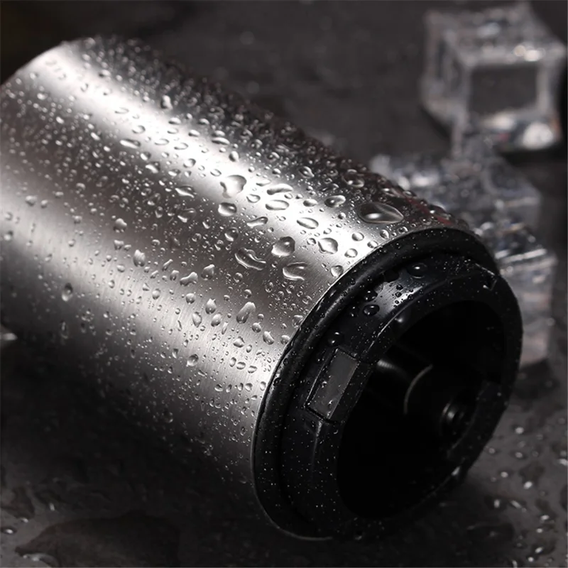 Automatyczny otwieracz do piwa ze stali nierdzewnej Akcesoria barowe Narzędzie kuchenne - Srebrny