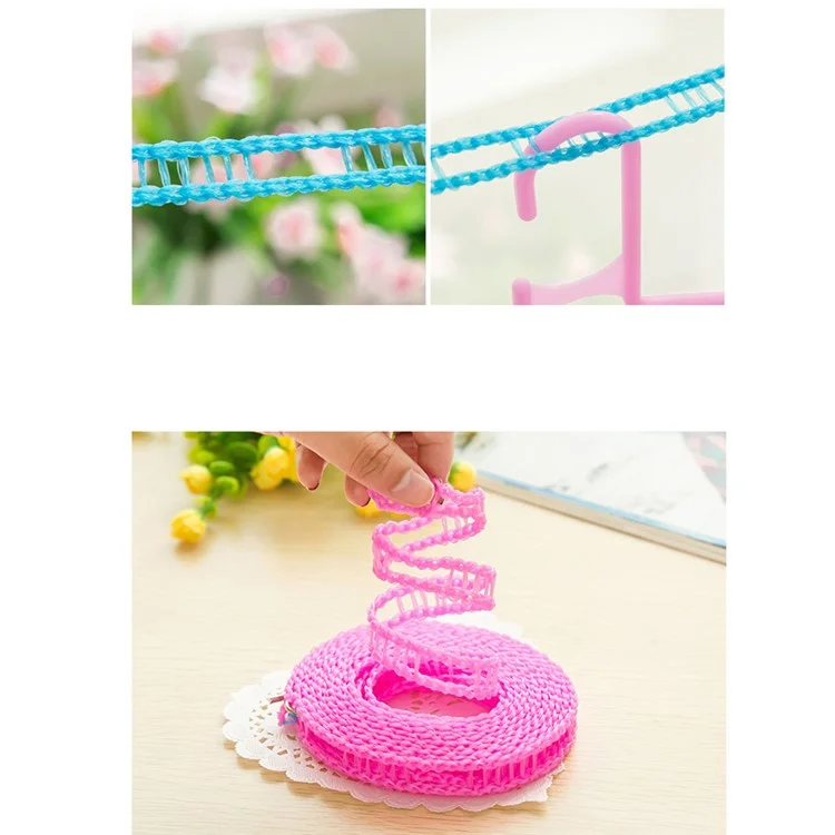 3pcs 5m Portable Windproof Clotheslines for Outdoor Indoor Use