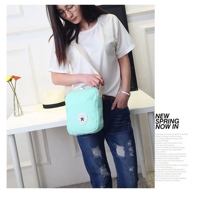 3Pcs/set Fashionable Flower Imprint Canvas Laptop Bag Shoulder Bag School Backpack - Cyan