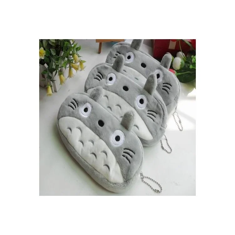 Cute Plush Pencil Case Student Stationery Pouch - Totoro