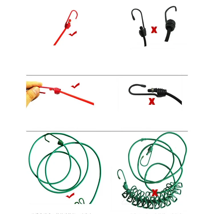Outdoor Portable Retractable Windproof Clothes Line Rope with 12 Clips - Rose