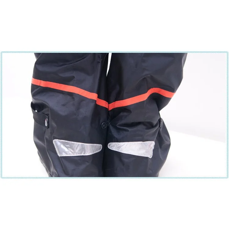 Oxford Cloth High Density High Boots Waterproof Rain Shoe Covers, Size: L
