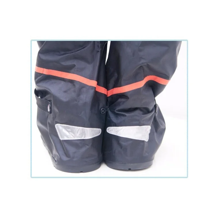 Oxford Cloth High Density High Boots Waterproof Rain Shoe Covers, Size: L