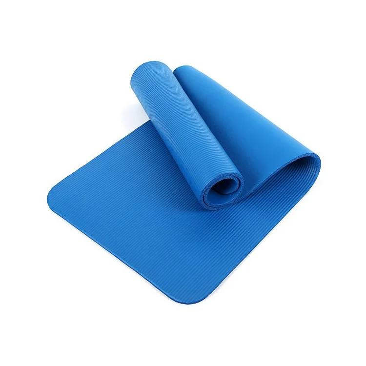 15mm Thick Exercise Yoga Fitness Pad Mat (183 x 61cm) - Blue