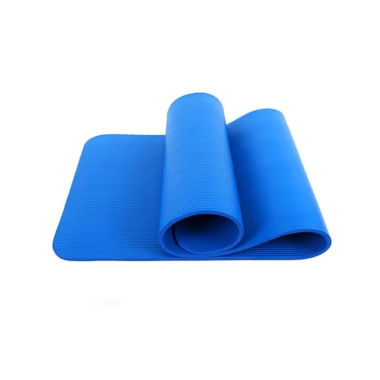 15mm Thick Exercise Yoga Fitness Pad Mat (183 x 61cm) - Blue
