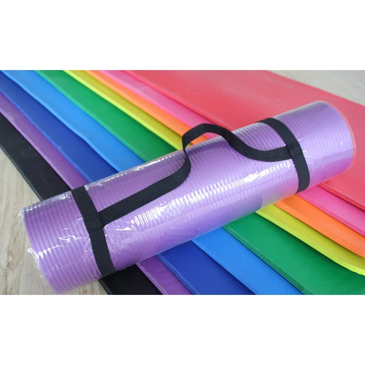 15mm Thick Exercise Yoga Fitness Pad Mat (183 x 61cm) - Blue