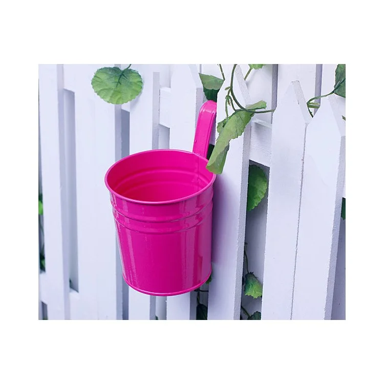 10Pcs/Set Non-detachable Metal Bucket Colony Garden Flower Holding Pail