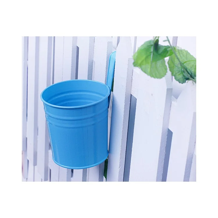 10Pcs/Set Non-detachable Metal Bucket Colony Garden Flower Holding Pail